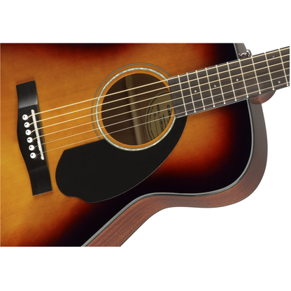 Fender CC-60S Concert Acoustic Guitar | Walnut Fingerboard | 3-Color Sunburst