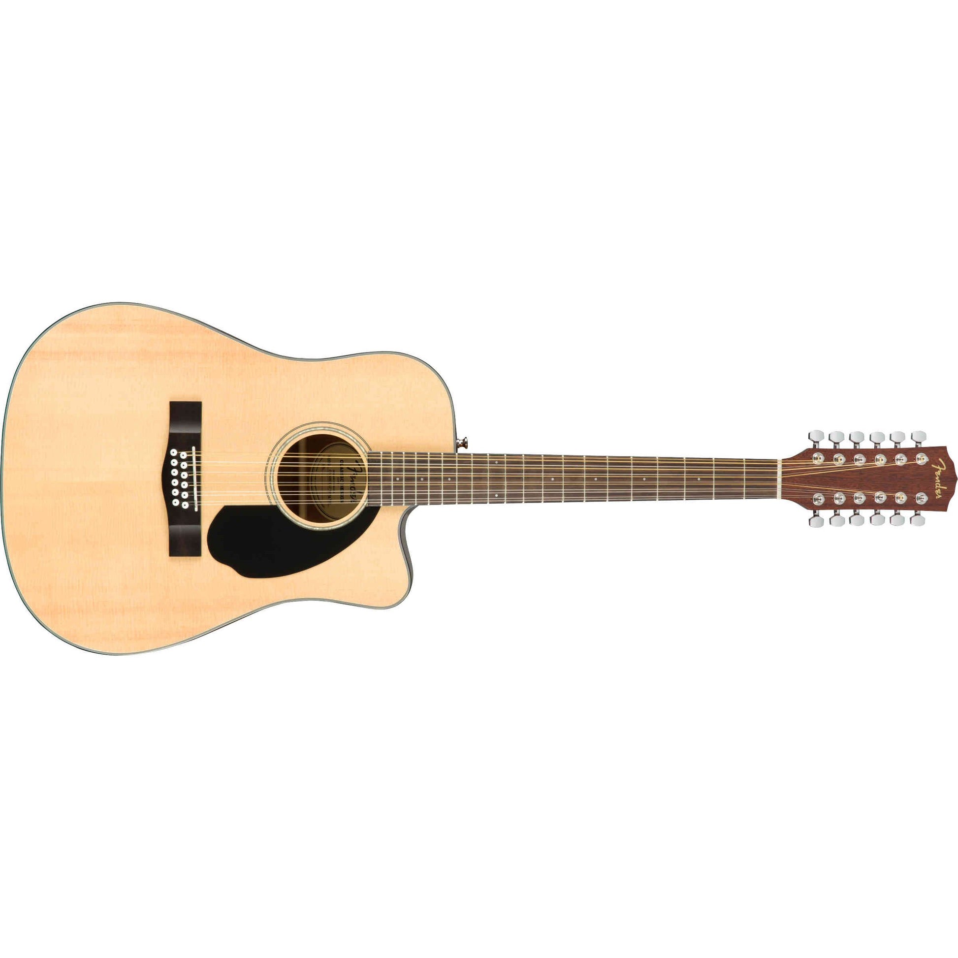 12 String Dreadnought Guitar by Fender | CD-60SCE | Walnut Fingerboard | Fishman Pickup