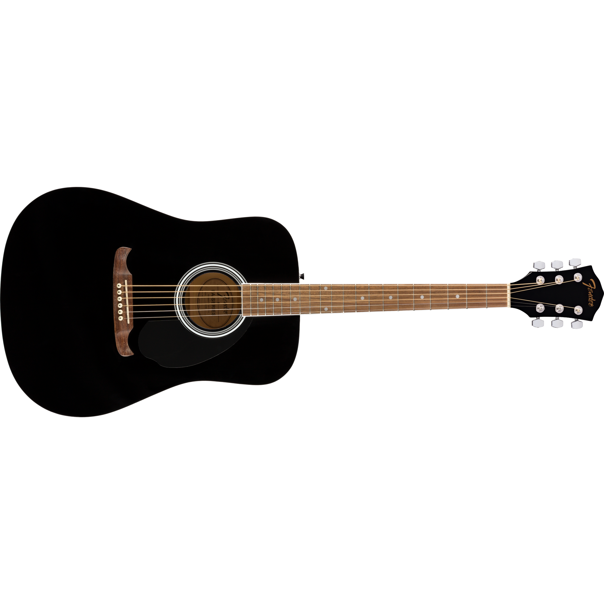 Fender FA-125 Dreadnought Acoustic Guitar | Walnut Fingerboard | Black