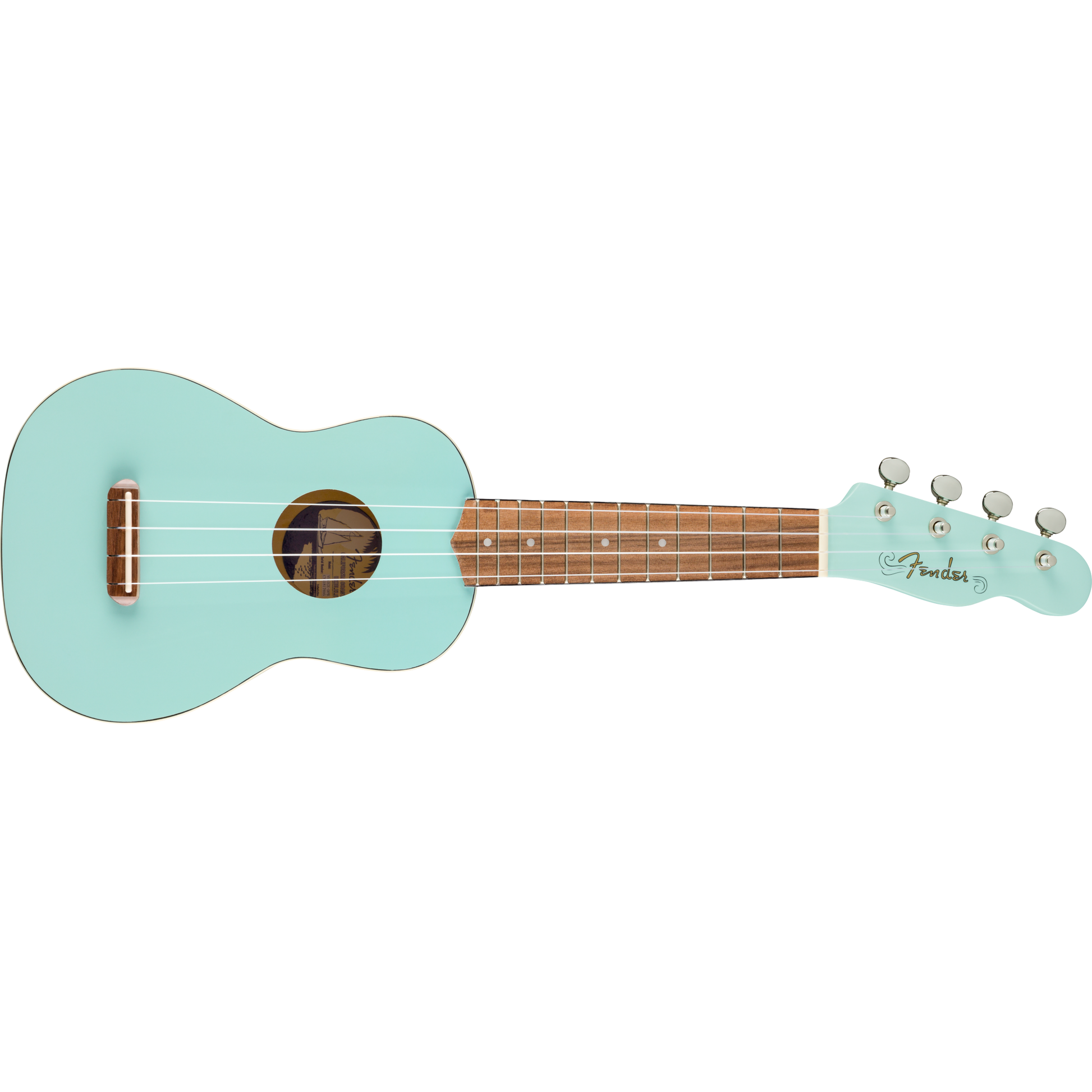 Fender Venice Soprano Ukulele | Walnut Fingerboard | Daphne Blue