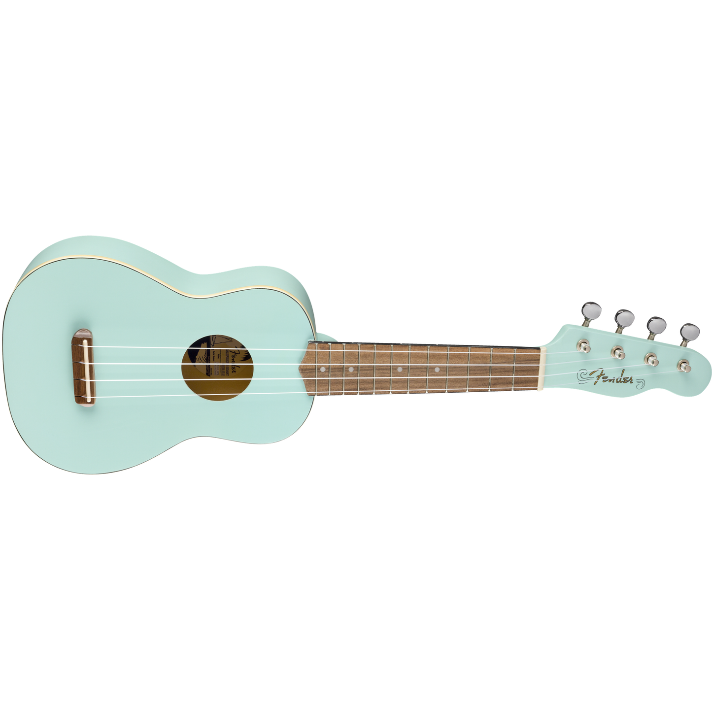 Fender Venice Soprano Ukulele | Walnut Fingerboard | Daphne Blue