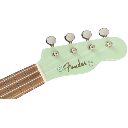 Fender Venice Soprano Ukulele, Walnut Fingerboard | Surf Green