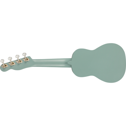 Fender Venice Soprano Ukulele, Walnut Fingerboard | Sonic Gray