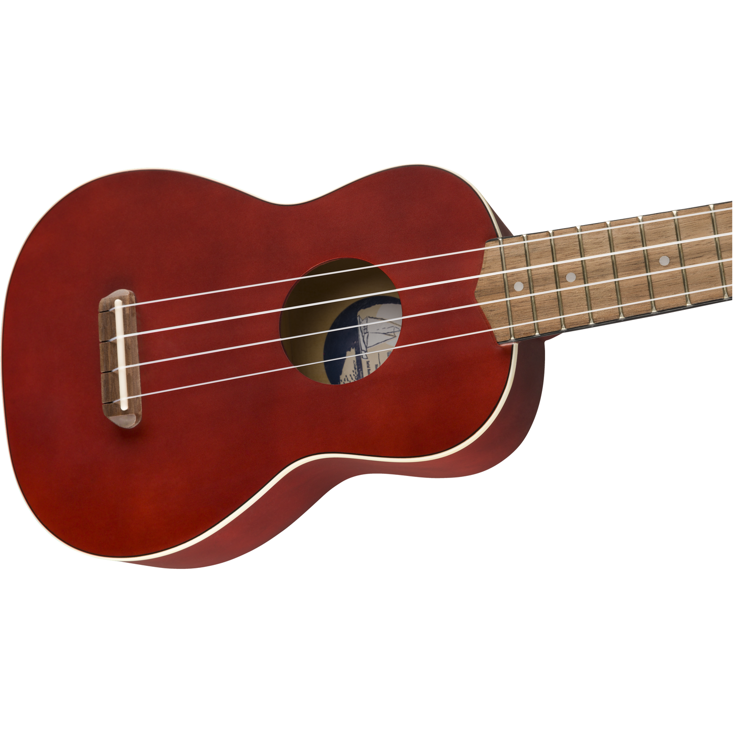 Fender Venice Soprano Ukulele, Walnut Fingerboard | Cherry