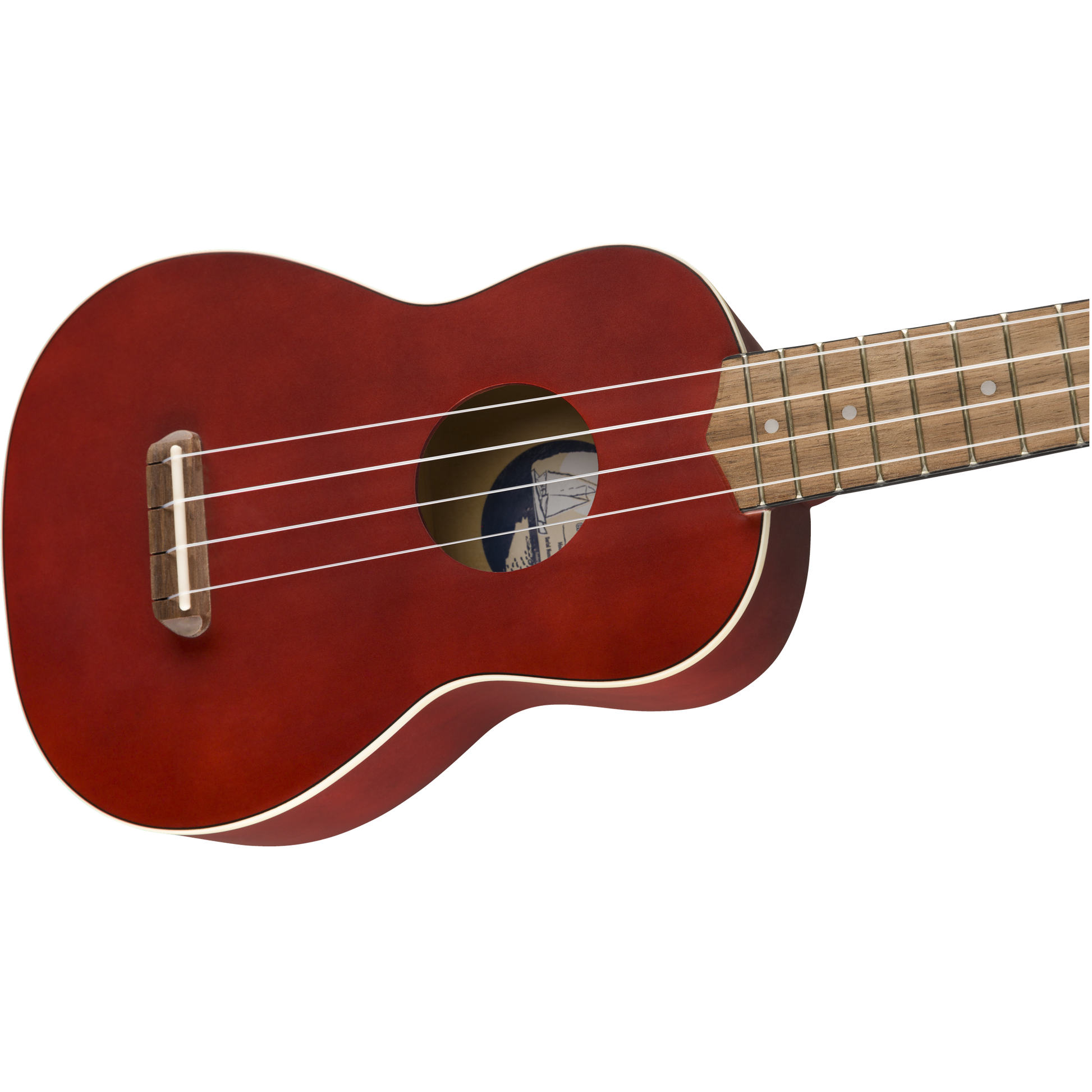 Fender Venice Soprano Ukulele, Walnut Fingerboard | Cherry
