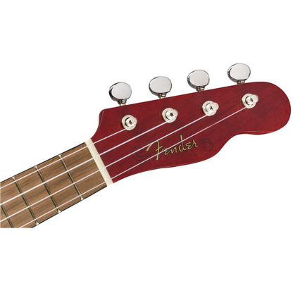 Fender Venice Soprano Ukulele, Walnut Fingerboard | Cherry