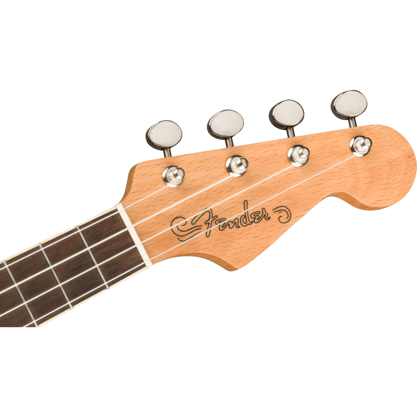 Fender Fullerton Stratocaster Ukulele in Black