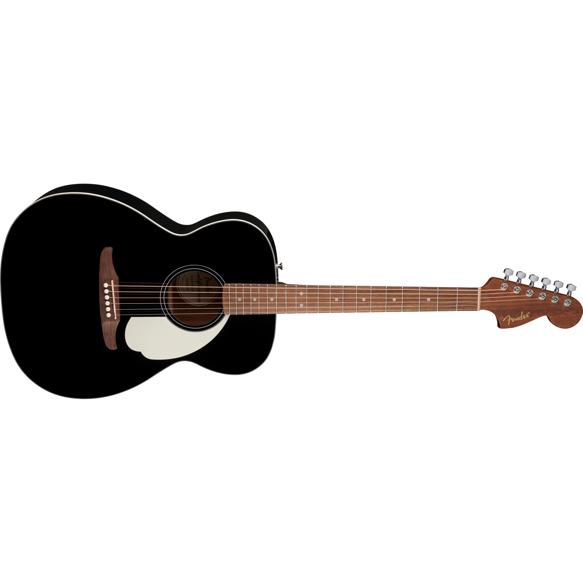 Fender California Standard Monterey™ Acoustic Guitar | Limited Edition | Spruce Top | Black