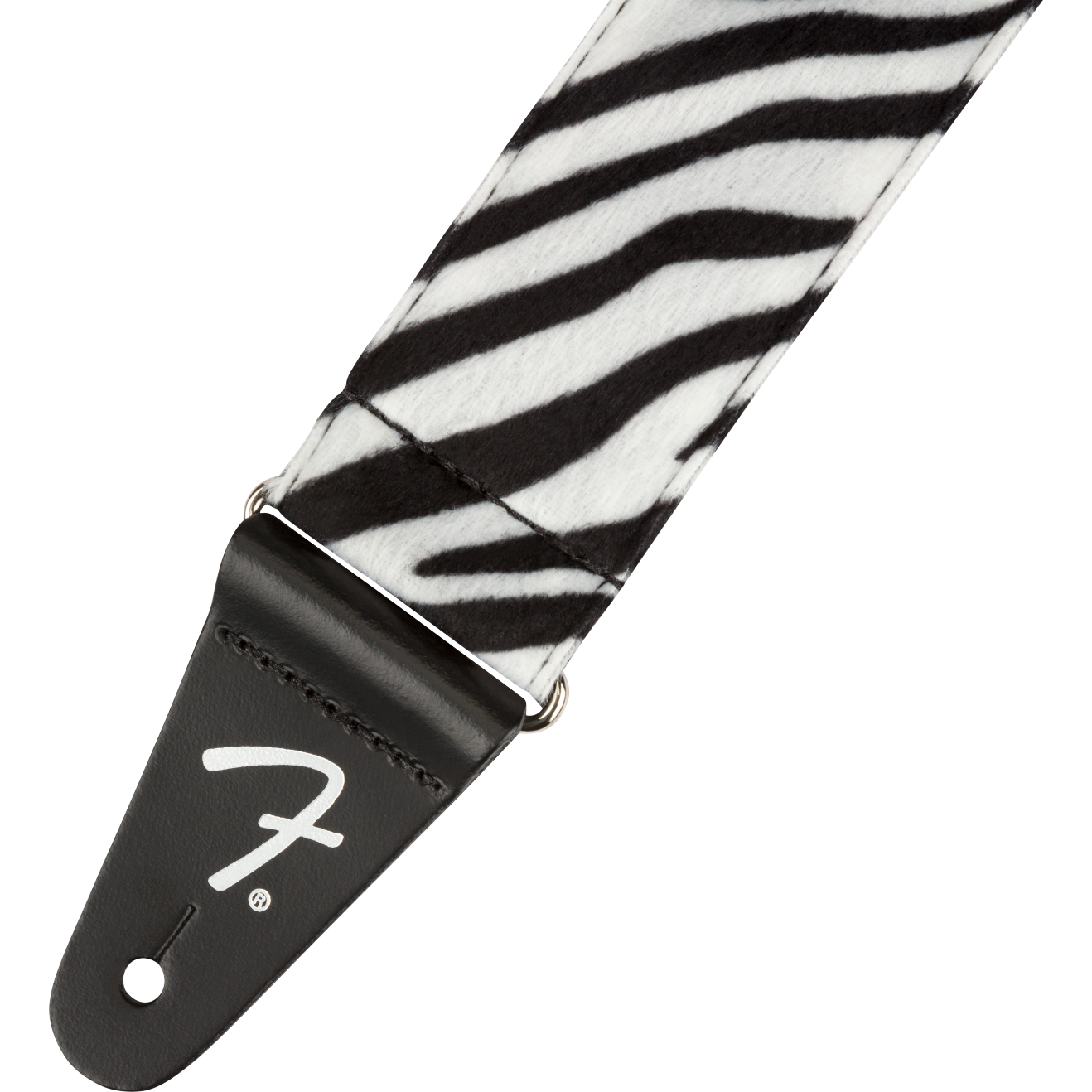 Wild Animal Print Strap by Fender | Polyester instrument strap | Adjustable Length | Zebra Print