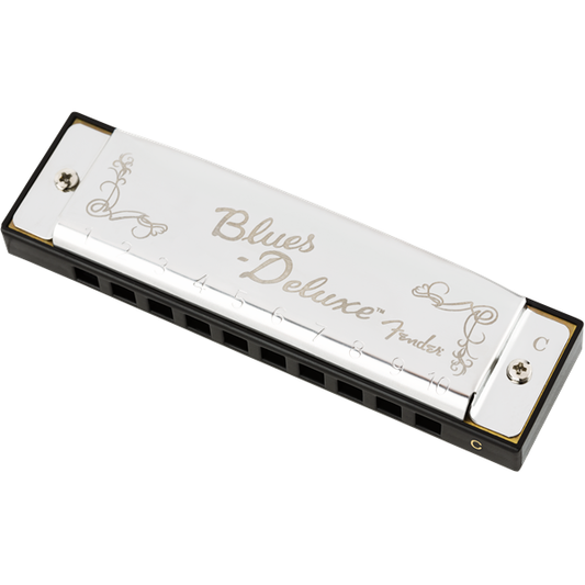Blues Deluxe Harmonica by Fender | Key of C