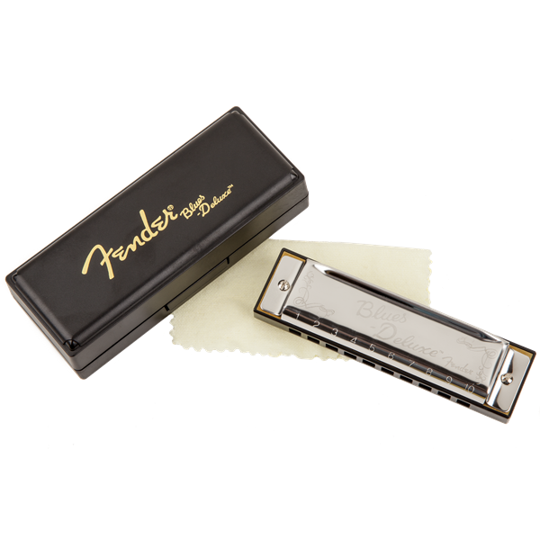 Blues Deluxe Harmonica by Fender | Key of A