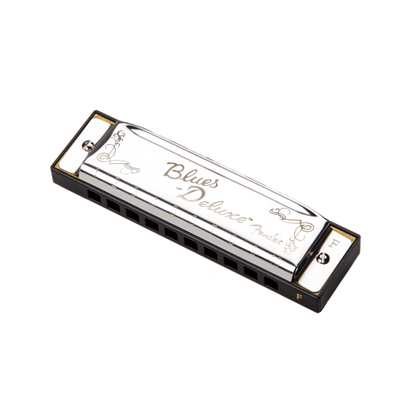 Blues Deluxe Harmonica by Fender | Key of F
