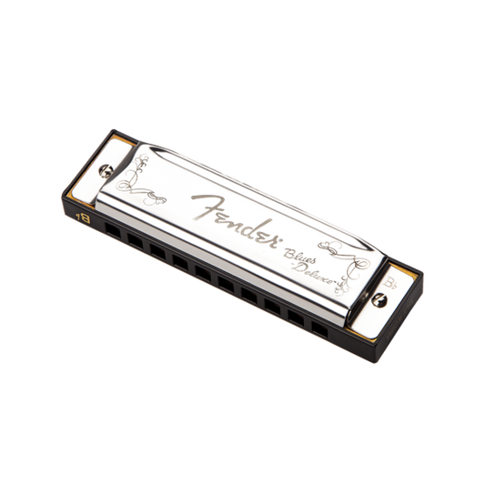 Blues Deluxe Harmonica by Fender | Key of B Flat