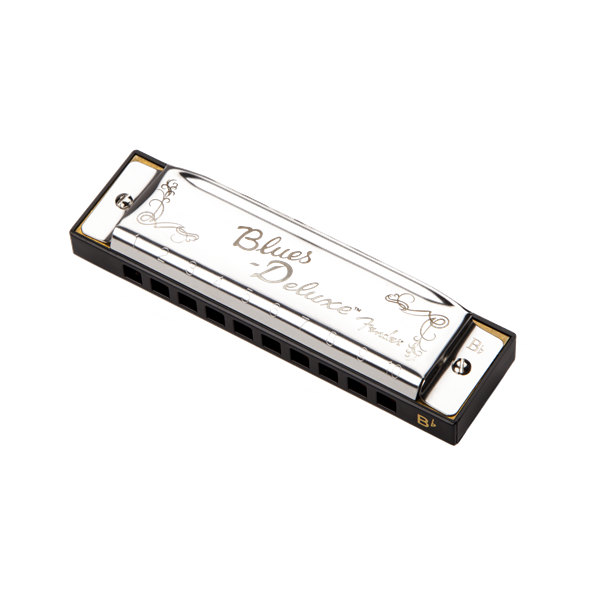 Blues Deluxe Harmonica by Fender | Key of B Flat