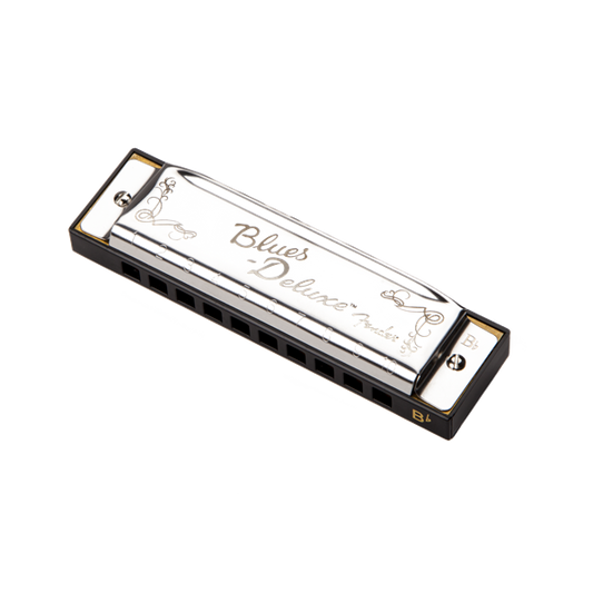 Blues Deluxe Harmonica by Fender | Key of B Flat
