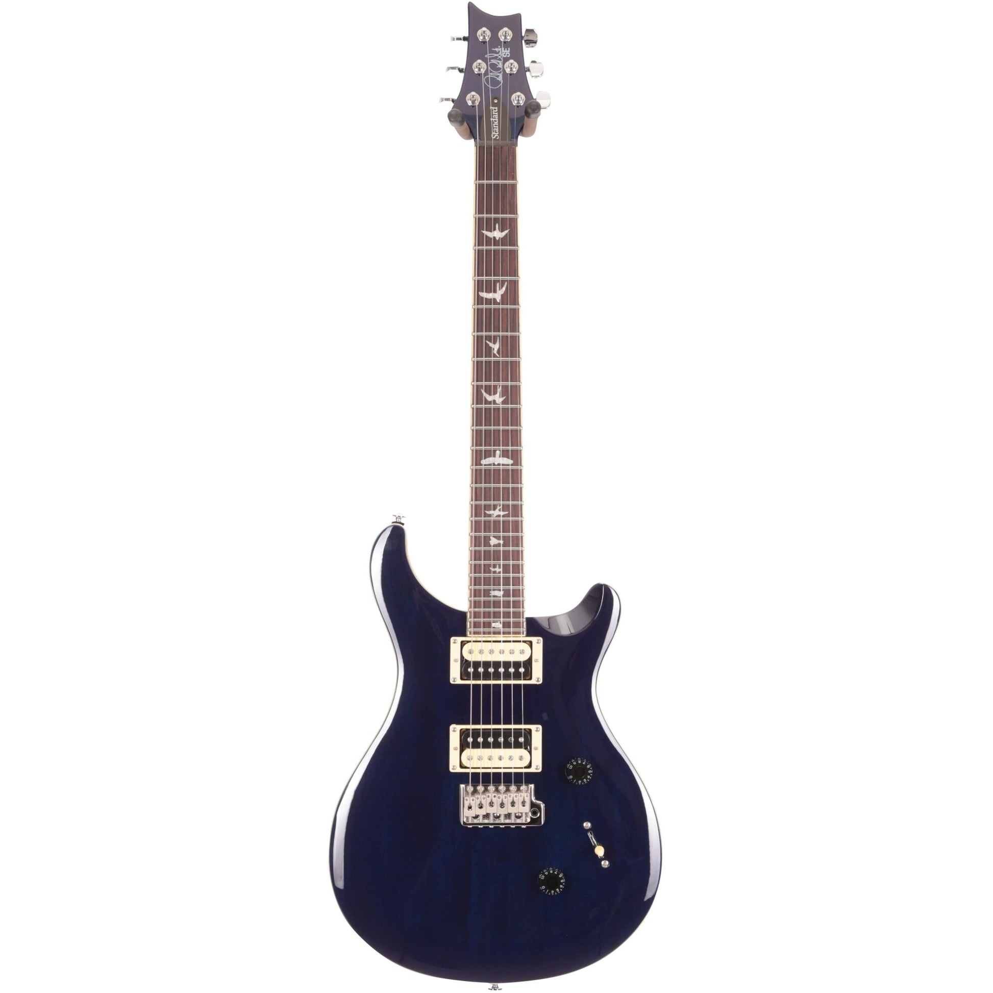 PRS SE Standard 24 Birds Electric Guitar | Translucent Blue | ST4TB
