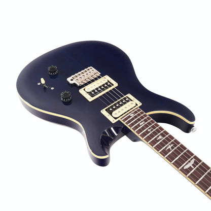 PRS SE Standard 24 Birds Electric Guitar | Translucent Blue | ST4TB