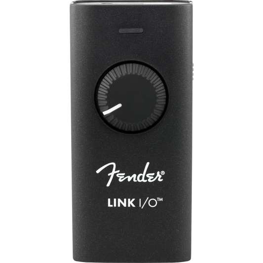 Fender Link I/O Audio Interface | USB-C Connection | 24-bit / 96kHz Audio | Pocket Sized | Black