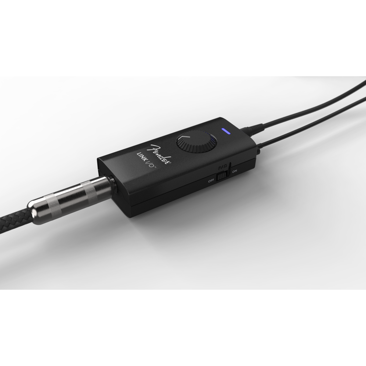 Fender Link I/O Audio Interface | USB-C Connection | 24-bit / 96kHz Audio | Pocket Sized | Black