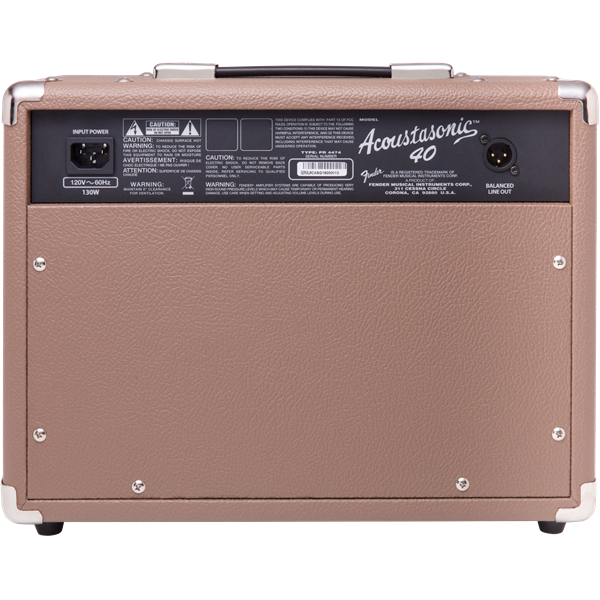 Acoustasonic 40 by Fender | Acoustic Guitar Amp 40W