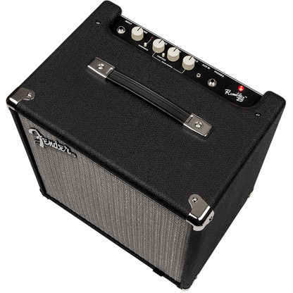 Fender Rumble 25 V3 Bass Amp | Built in Overdrive | EQ Controls | Aux in and Headphone Out