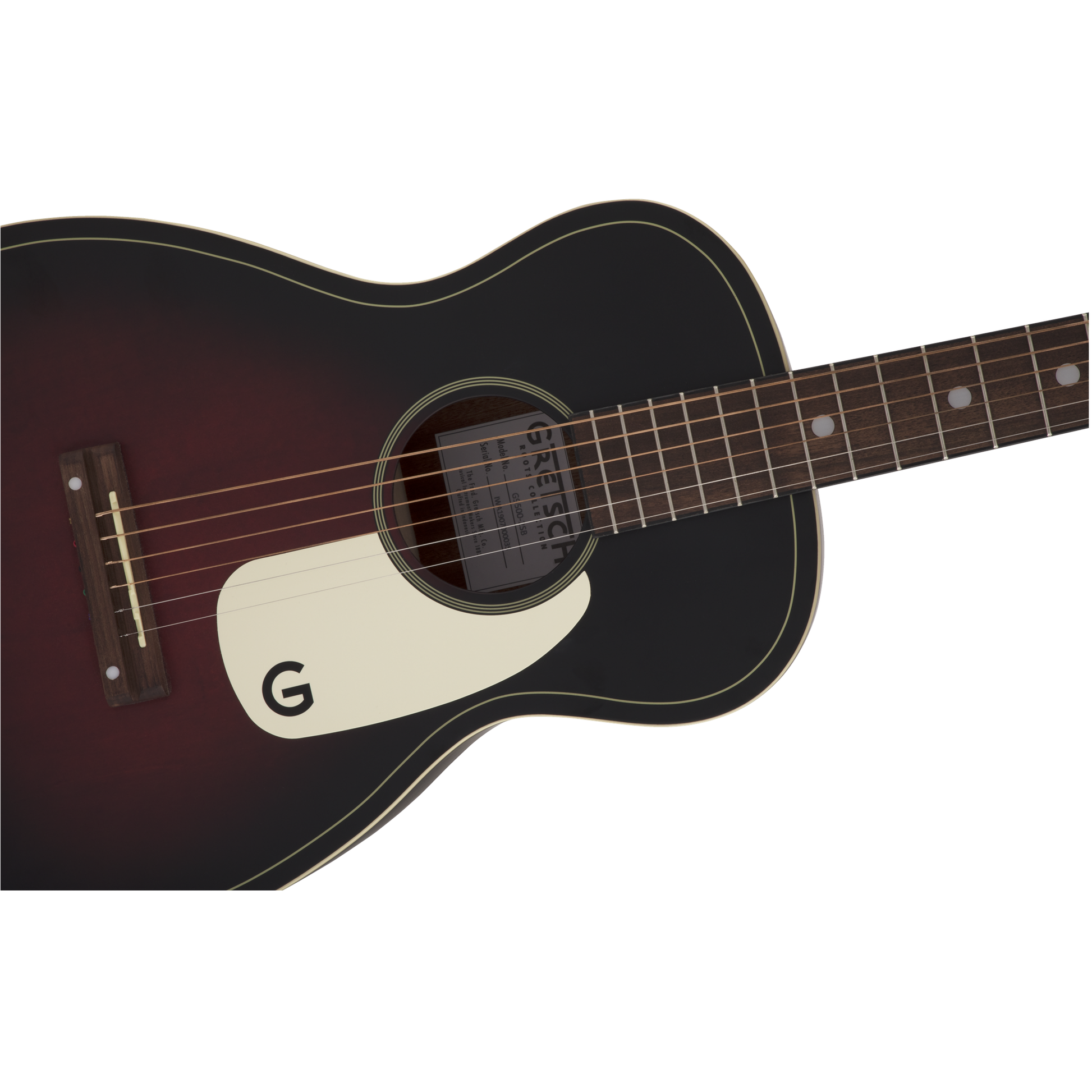 Gretsch® G9500 JIM DANDY™ 24" Flat Top Acoustic Guitar | 2-Color Sunburst  | Basswood Body | Walnut Fingerboard | Non Cutaway