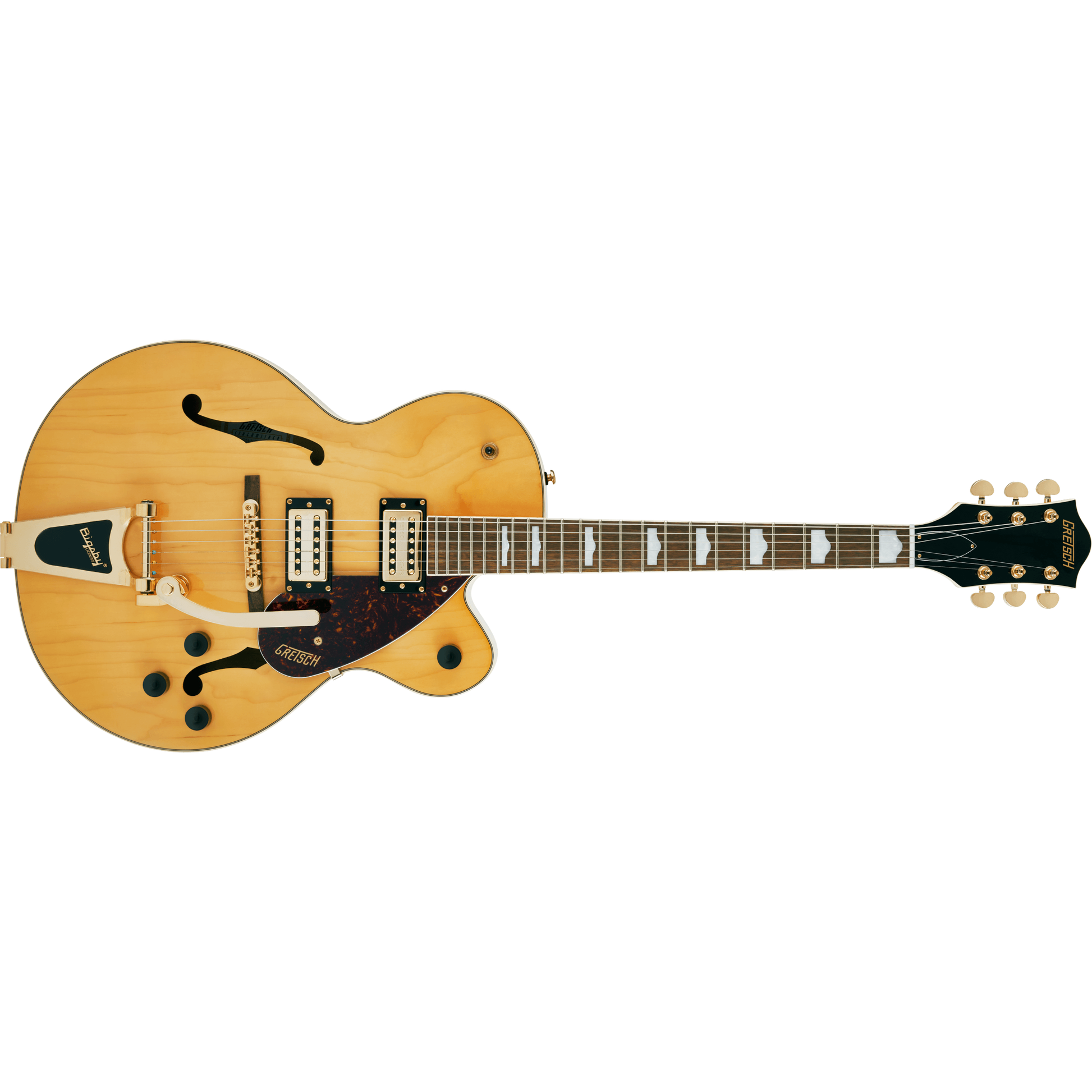 Gretsch Streamliner G2410TG in Village Amber Finish | Hollow Body with Bigsby
