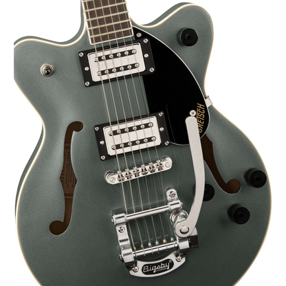 Gretsch G2655T Streamliner Center Block Jr. Double-Cut with Bigsby | Stirling Green | Electric Guitar