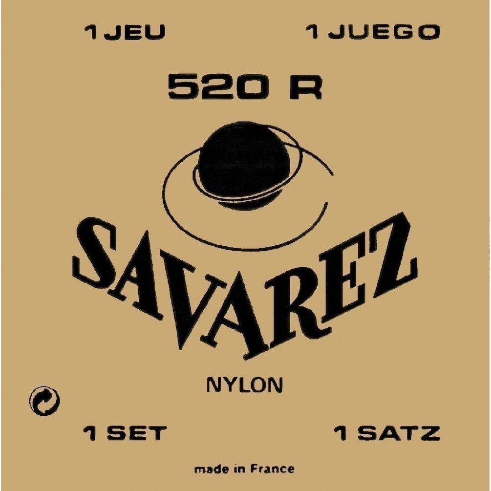 Classical Guitar Strings Savarez Traditional Concert 520R | Medium Tension