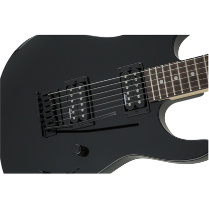 Jackson JS11 Dinky | Gloss Black with Amaranth Fretboard