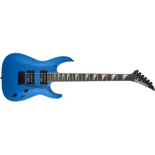 Jackson JS22 DKA Electric Guitar in Metallic Blue with Amaranth Fretboard | 24 Frets | High Output Humbucker Pickups