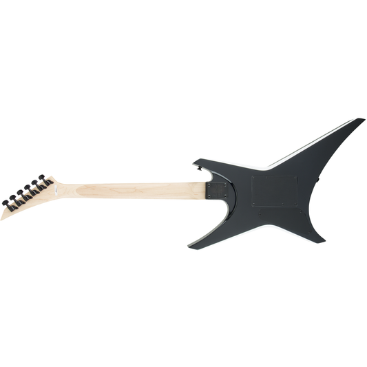 Jackson JS32 Warrior Electric Guitar | Amaranth Fingerboard | Black with White Bevels