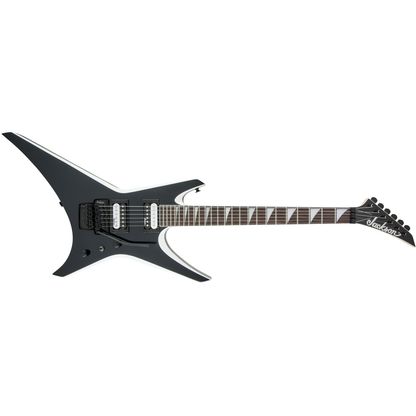 Jackson JS32 Warrior Electric Guitar | Amaranth Fingerboard | Black with White Bevels