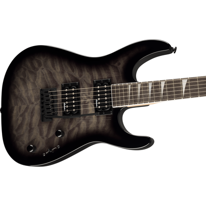 Jackson JS20 DKQ 2PT Dinky Electric Guitar | Amaranth Fingerboard | Transparent Black Burst