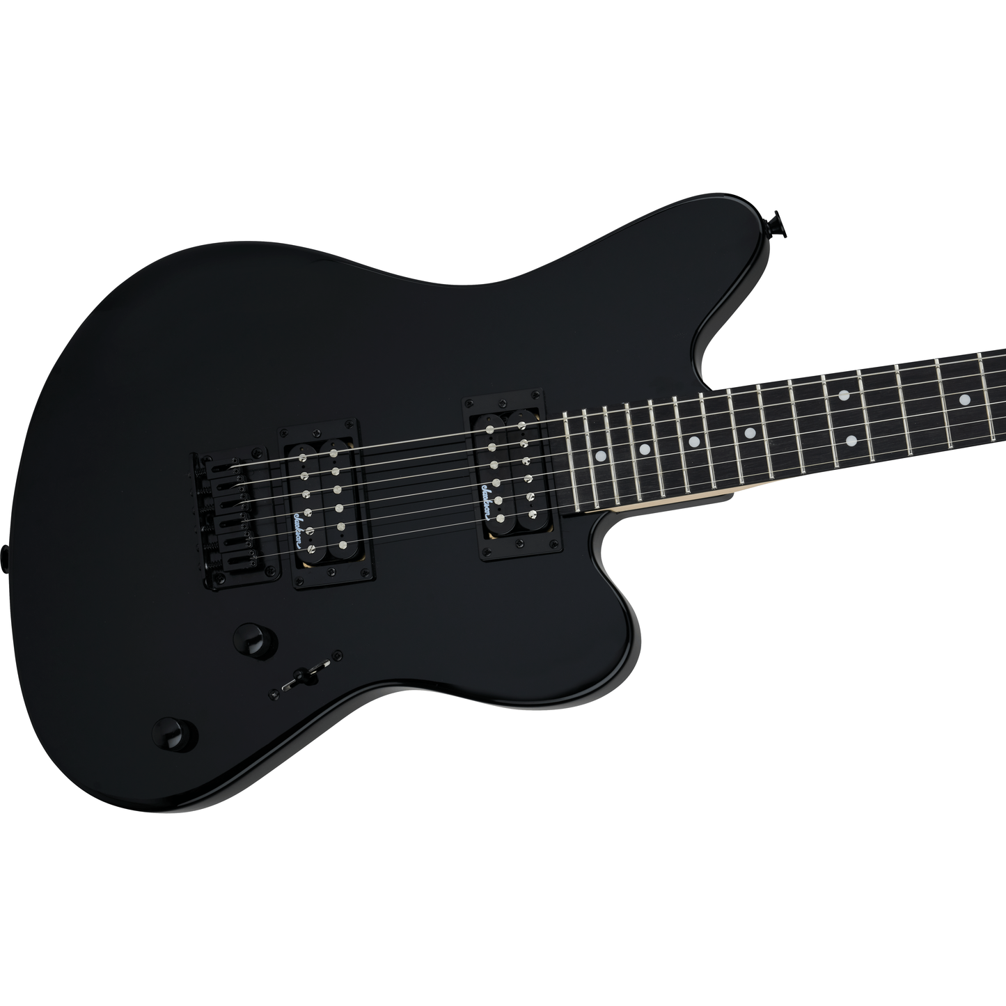 Jackson JS22 Surfcaster HT Electric Guitar | Hardtail Bridge | Humbucker Pickups | Gloss Black