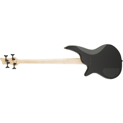 Jackson JS Series Spectra Bass Guitar JS2 in Gloss Black | 24 Frets | Active or Passive Pickup Selector