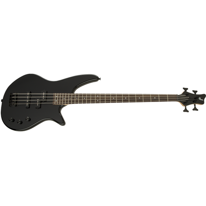 Jackson JS Series Spectra Bass Guitar JS2 in Gloss Black | 24 Frets | Active or Passive Pickup Selector