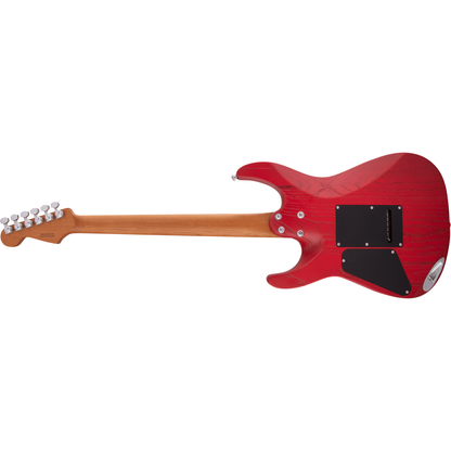 Charvel Pro-Mod DK24 HSS 2PT CM Ash | Electric Guitar | Caramelized Maple Fingerboard | Red Ash | Gotoh Tremolo | 2969413539