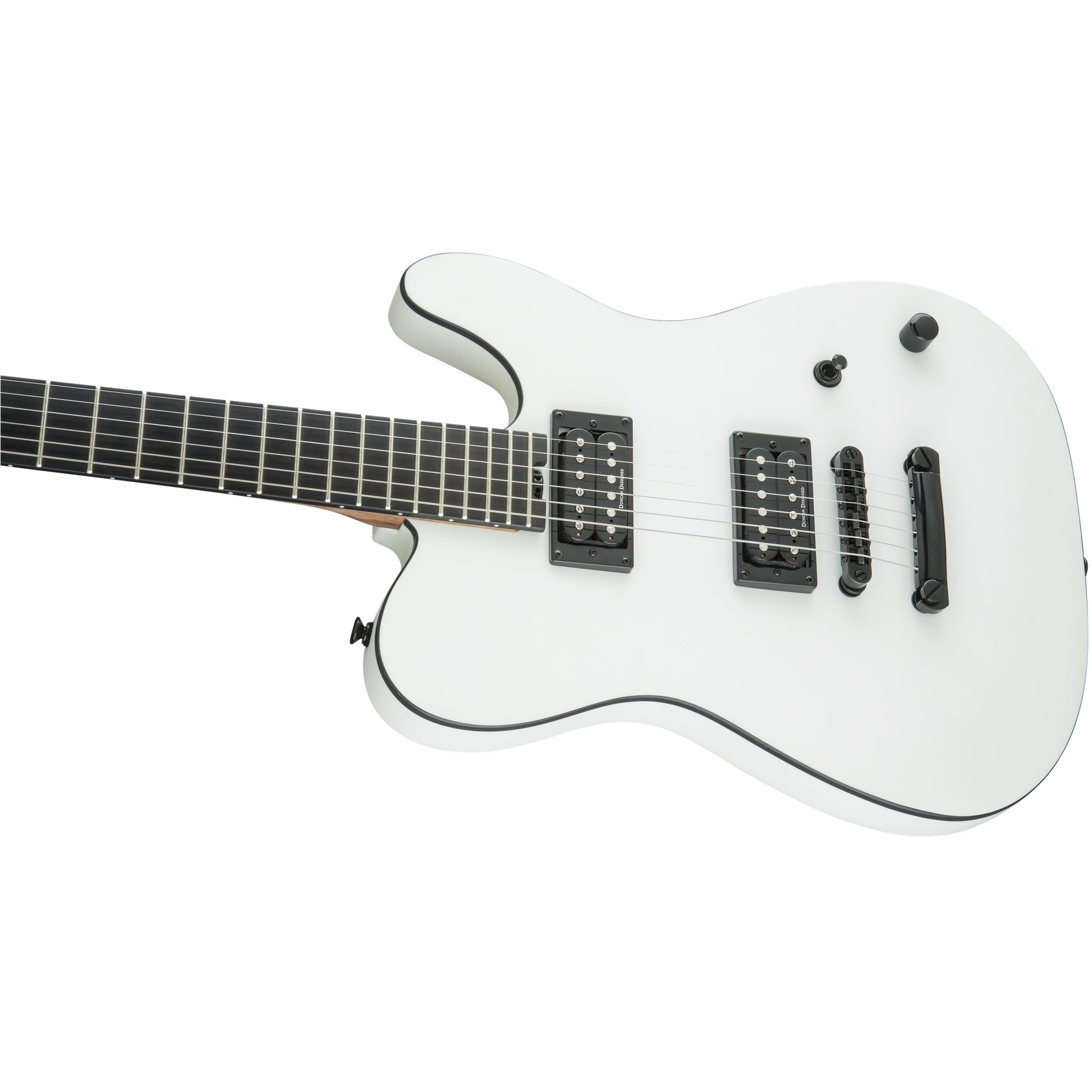 Electric Guitar Charvel® Joe Duplantier Signature Pro-Mod San Dimas® Style 2 HH, Ebony Fingerboard, Satin White