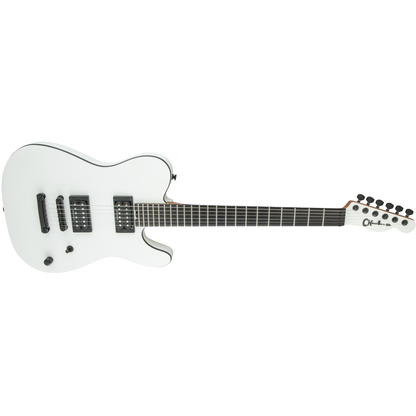 Electric Guitar Charvel® Joe Duplantier Signature Pro-Mod San Dimas® Style 2 HH, Ebony Fingerboard, Satin White