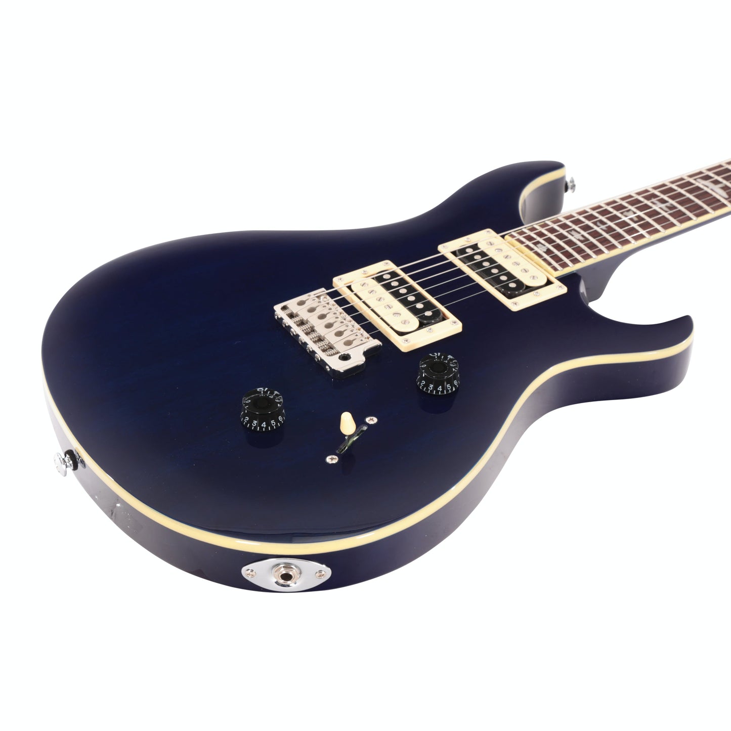 PRS SE Standard 24 Birds Electric Guitar | Translucent Blue | ST4TB