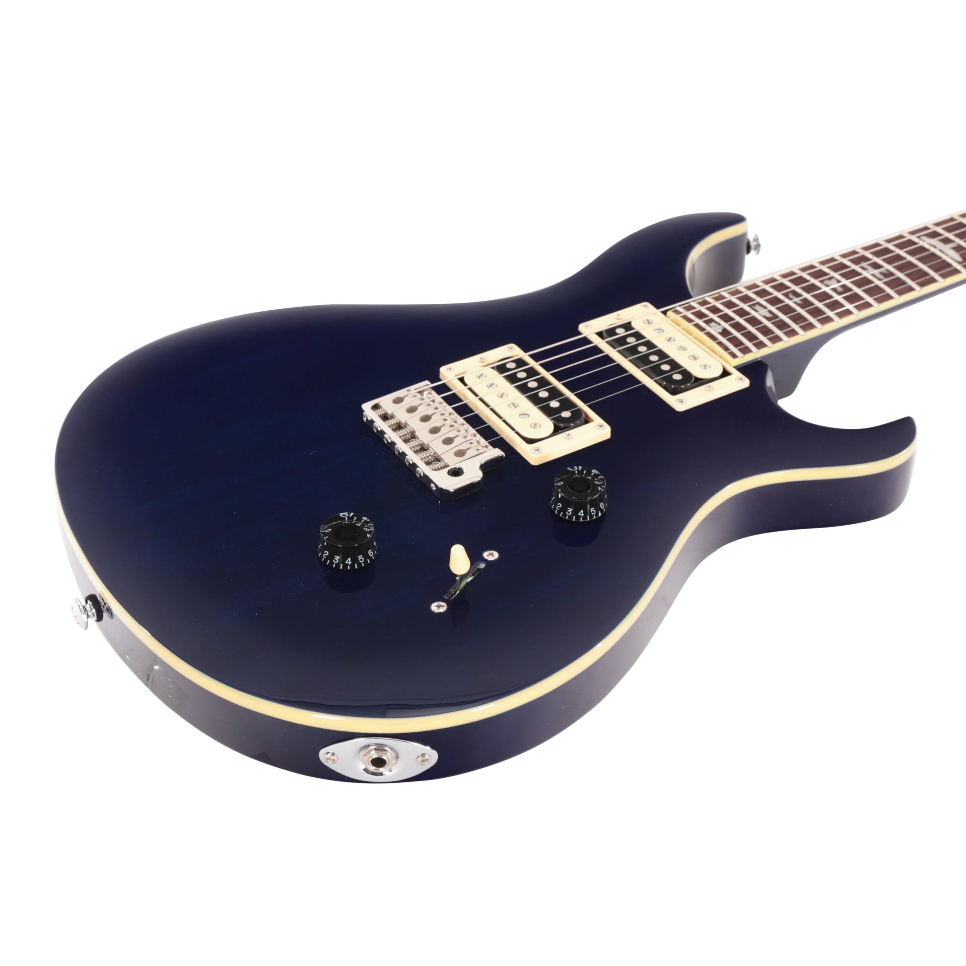PRS SE Standard 24 Birds Electric Guitar | Translucent Blue | ST4TB