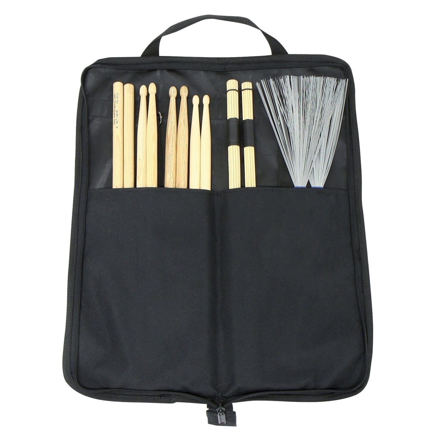 Pure Gewa Stick Bag Basix | 4 Pairs of Sticks | Pair of Rods | Pair of Brushes