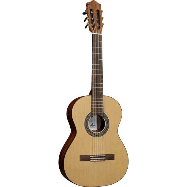 Natural 1/2 Size Classical Acoustic Guitar by Santos Y Mayor | GSM 7-2 | Beginners, Children, Travel