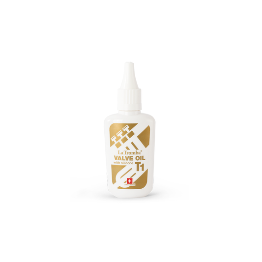 T1 Valve Oil by La Tromba | With Silicone | Suitable for Piston and Rotary Valve Instruments | Keeps Valves Free and Smooth