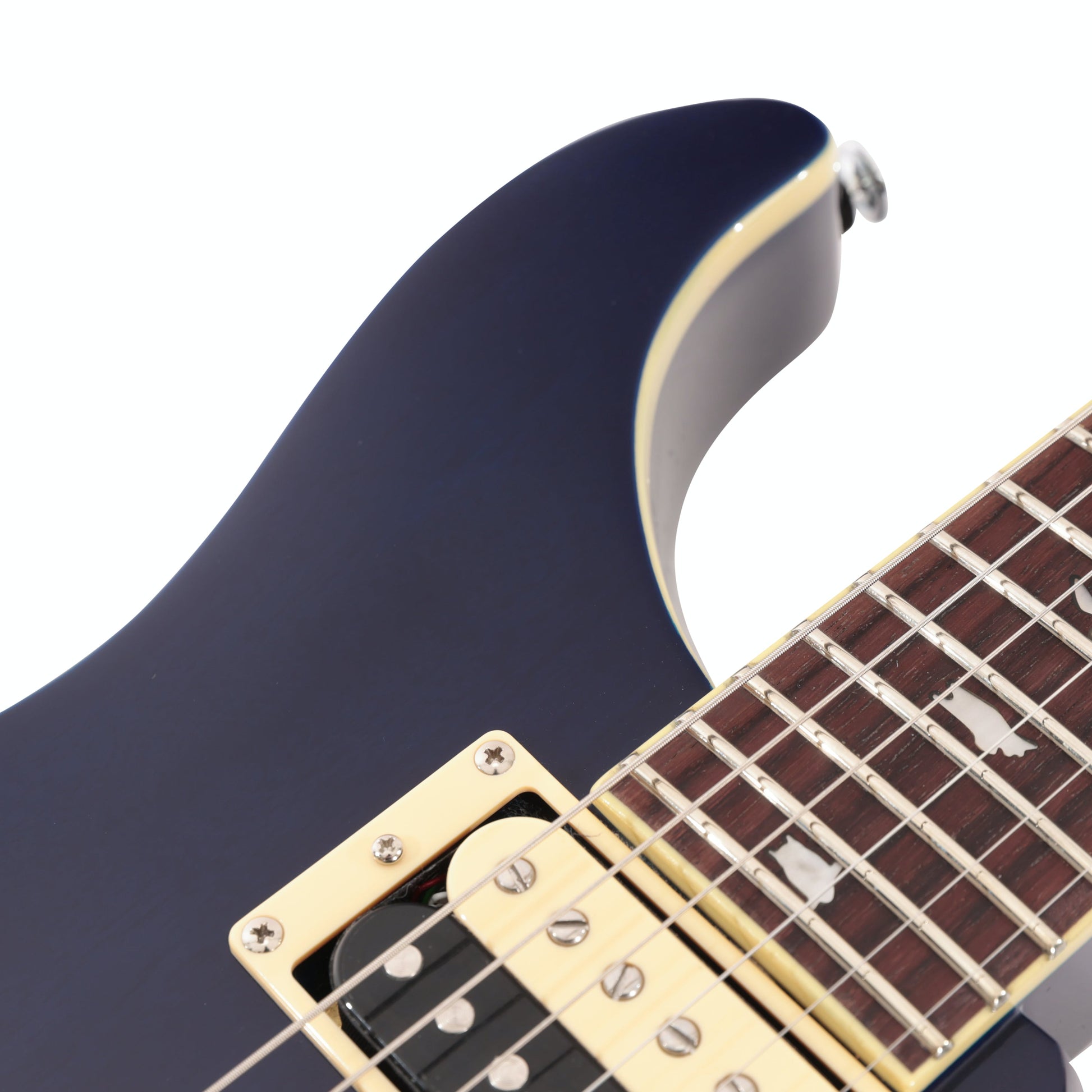 PRS SE Standard 24 Birds Electric Guitar | Translucent Blue | ST4TB