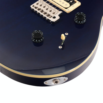 PRS SE Standard 24 Birds Electric Guitar | Translucent Blue | ST4TB