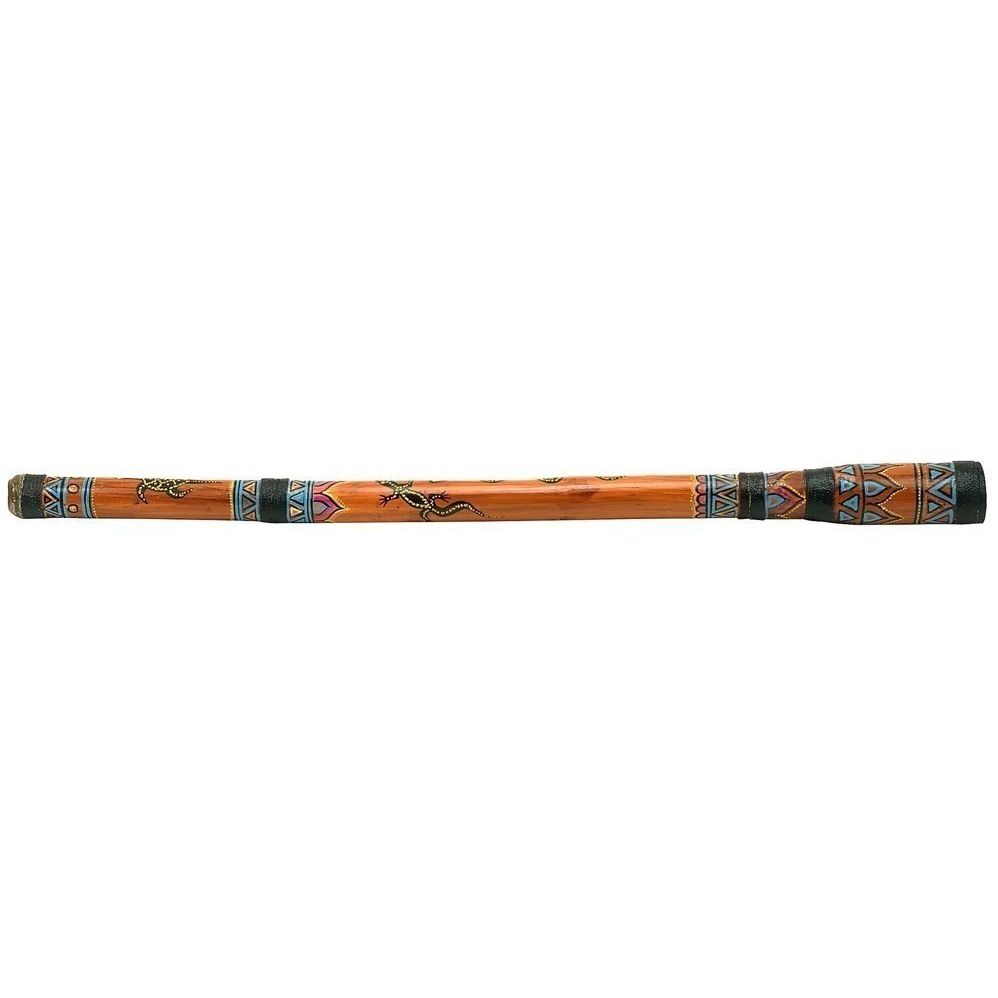 Bamboo Didgeridoo, 120 cm, Colourful Painted Pattern By GEWA | 838602