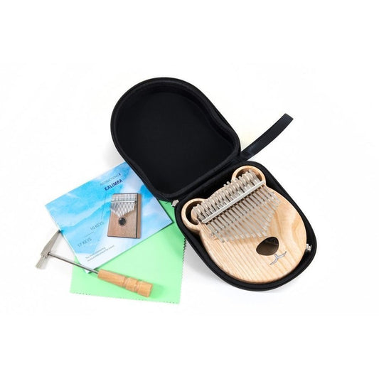 PURE GEWA Electro Acoustic KALIMBA / Mbira / Thumb piano PG-KL-OP | 17 keys | Bear Shape | F835358