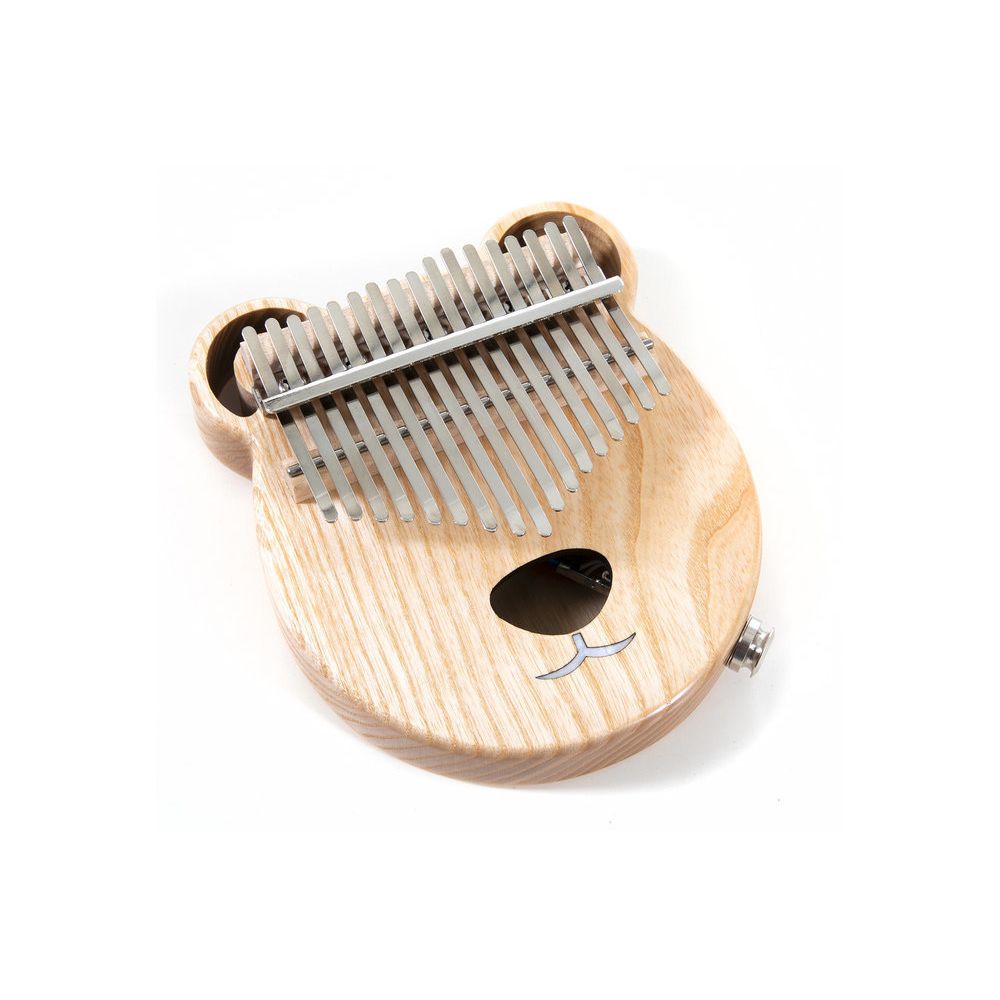 PURE GEWA Electro Acoustic KALIMBA / Mbira / Thumb piano PG-KL-OP | 17 keys | Bear Shape | F835358
